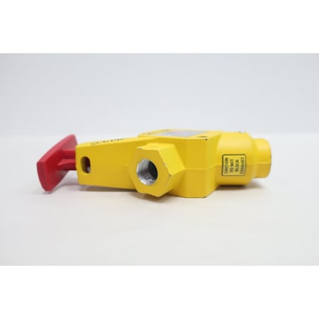 Ross ENERGY ISOLATION LOCKOUT VALVE 0-20BAR 1/2IN 3/4IN Y1523C4002