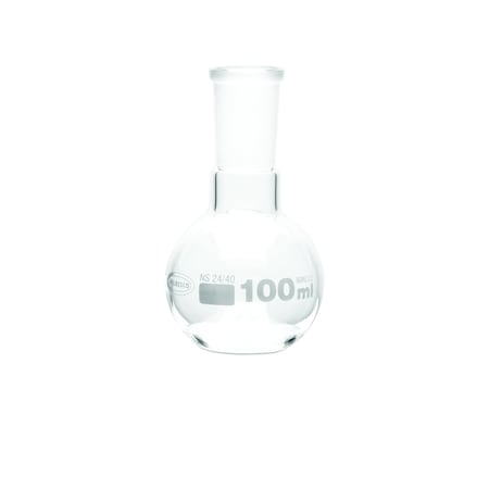 United Scientific Boiling Flask, Flat Bottom, Ground, PK 6 FFB058-100