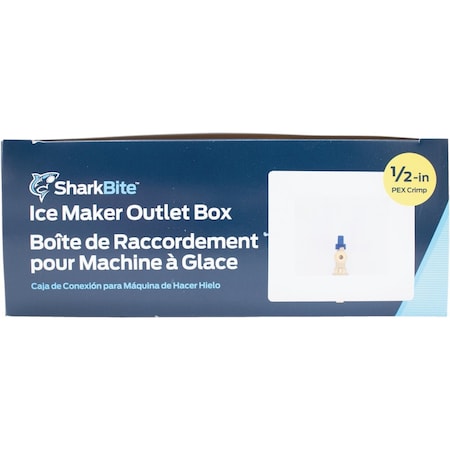 Sharkbite 1/2''x1/4'' Ice Maker Outlet Box 25740