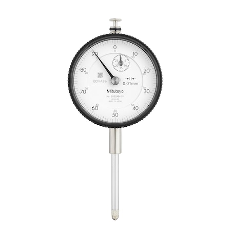 Mitutoyo Dial Indicator, 0.01-30mm 2052AB-19