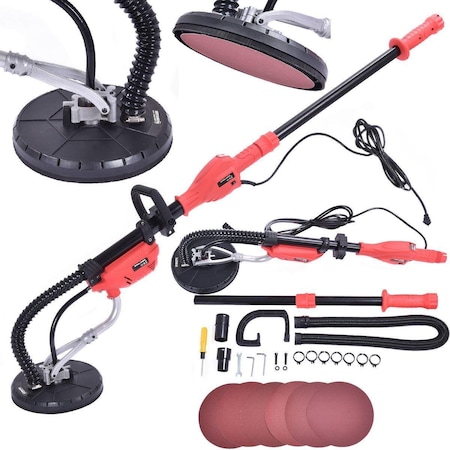 Swivel 750 Watt Drywall Sander Commercial Electric Adjustable Variable Speed Sanding Pad SW2476573