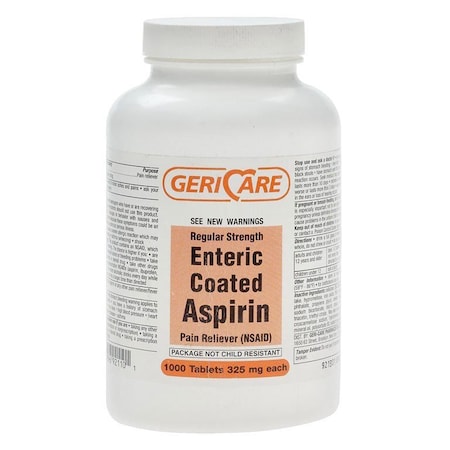 Medline Enteric Coated Asprin Tablets, 325mg OTC92110