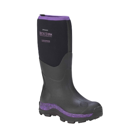 Dryshod Arctic Storm Hi Extreme Cold Conditions Women's Winter Boot, Purple, Waterproof, Size 9 ARS-WH-PP-009