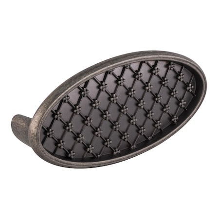 Brixwell Cabinet Drawer Pull 3 in Center To Center Weathered Nickel BXB02162WN
