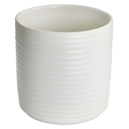 Martha Stewart 7 Inch Stoneware Kitchen Utensil Crock in Linen 80642.01