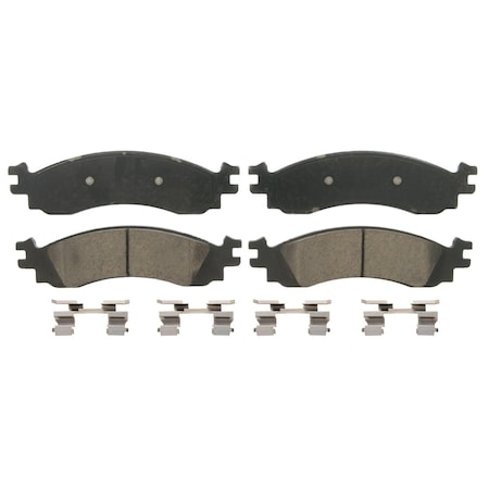 Wagner Brake QuickStop Front Disc Brake Pad Set Ceramic, ZD1158
