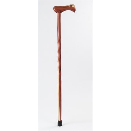 Brazos Walking Sticks 37 in. Twisted Aromatic Cedar Walking Cane TACDWC