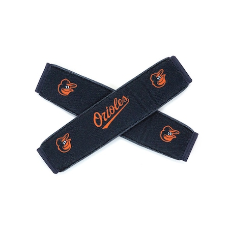 Coverking SEAT BELT PADS WITH BALTIMORE ORIOLES LOGO HZ2KWG