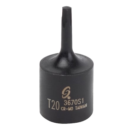 Sunex 3/8 in Drive T20 Star Impact Socket 3670S1