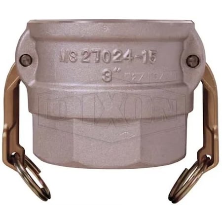 Dixon Cam and Groove Coupler, 3 in Nominal, Socket Weld x SCH 40 Pipe End Style, Aluminum, Domestic 300DWSPAL