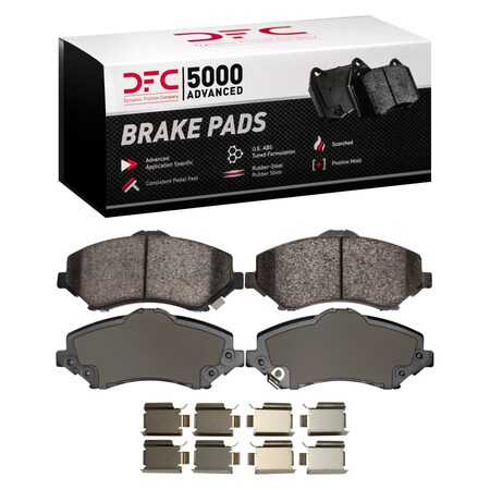 Dfc 5000 Advanced Disc Brake Pad Set,  1551-1273-01