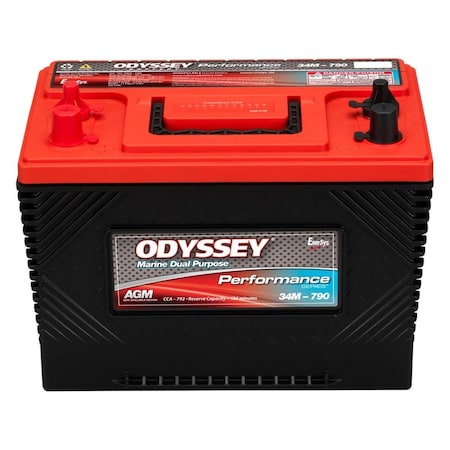 Shockwave ODPAGM34M 12V 60Ah Performance Battery SH3581036