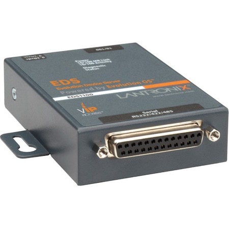 Lantronix 1 PORT SECURE DEVICE SERVER, INTERNATIONAL, PSU, ROHS ED1100002-01