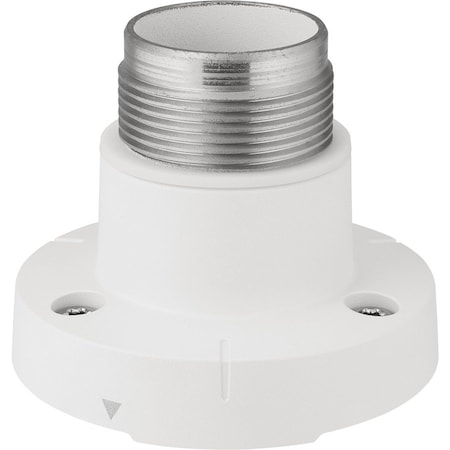 Hanwha Vision HANGING MOUNT, MATERIAL : ALUMINUM, COLOR : WHITE, DIMENSIONS : 95.5X77.0 MM( 3. SBP-156HMW