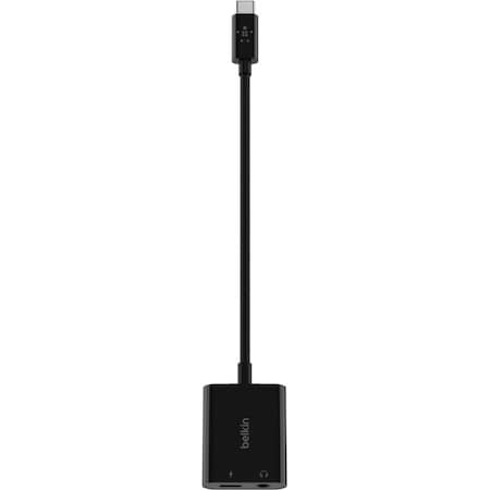 Belkin 3.5 MM AUDIO + USB-C CHARGE ADAPTER NPA004BTBK