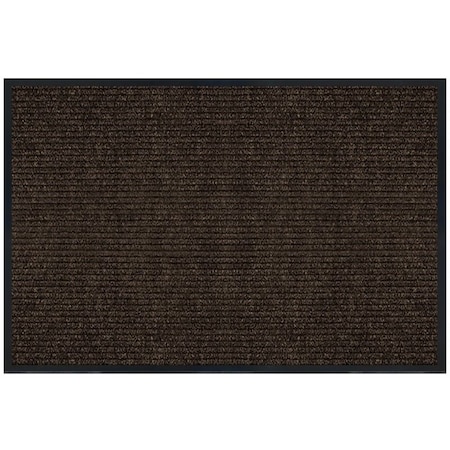Multy Home Platinum MT Carpet, 45 ft L, 36 in W, Runner, Ribbed Pattern, Polypropylene Rug, Tan 1004345EA