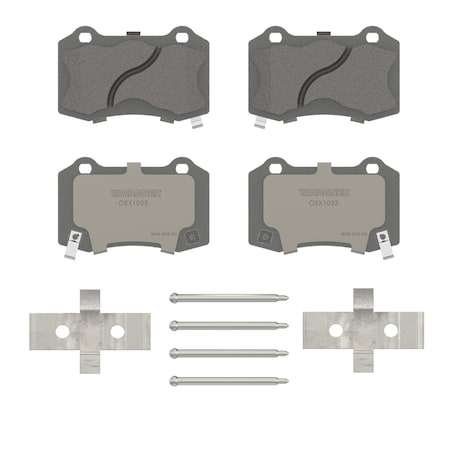 Wagner Brake OEX Rear Disc Brake Pad Set Premium Ceramic,  OEX1053