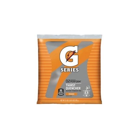 Gatorade Orange Thirst Quencher Powder Mix - Powder - 1.31 lb - 2.50 gal Maximum Yield - Orange - 32 /, 32PK 3970