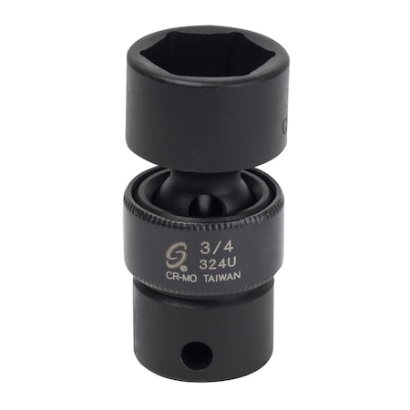 Sunex 3/8 in Drive 3/4 in Universal Impact Socket 324U