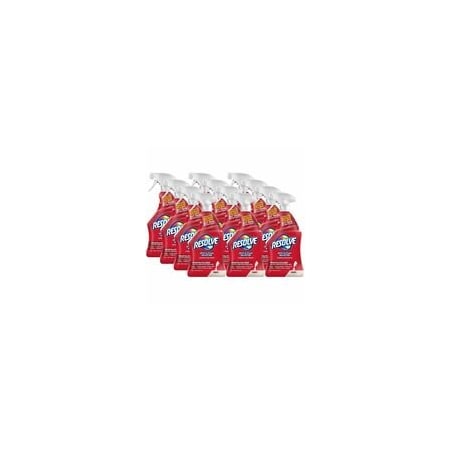 Resolve Stain Remover Cleaner - For Carpet - 22 fl oz (0.7 quart) - Fresh Linen Scent, 12PK 601