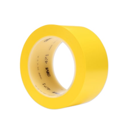 3M Vinyl Floor Marking Tape 471, 2" x 36 yds, Yellow 471 IW YLW