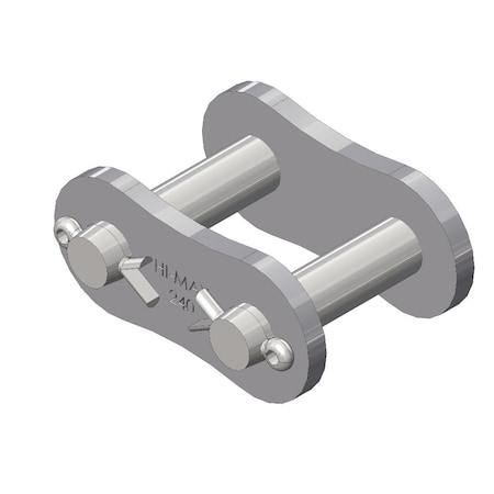Senqcia Hi-Max Single Strand Cotter Pin Connecting Link, 240 chain, 3 P, 0.937 Dia Pin 240HMCL