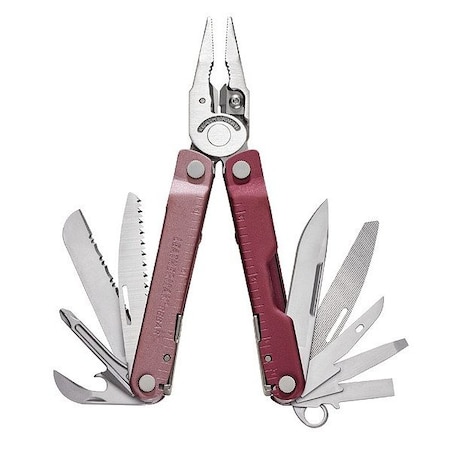 Leatherman Multi Tool Plier, 4 in L, Stainless Steel 833342