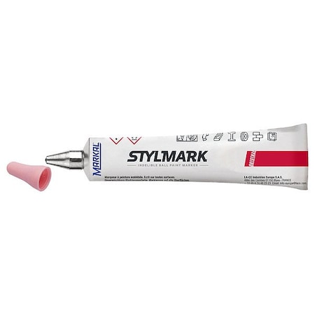 Markal Liquid Paint Marker, Pink, Steel 96659