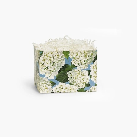 Nashville Wraps Hydrangea Blossoms Basket Box, Small 6.75x4x5, 6PK HYBS