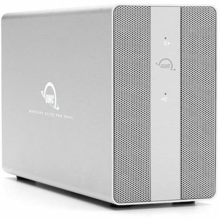 Owc 12.0TB MERCURY ELITE PRO DUAL RAID STOR SOLUTION W/ USB 3.2 10GB/S + 3-PORT HUB OWCMEDCH7T12