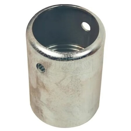 Dixon Holedall Long External Swage Ferrule, 6 ID x 7-5/64 to 7-12/64 OD in Nominal, Carbon Steel, Hose En FL96-2