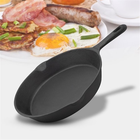 Bakebetter ExcelSteel Cast Iron Skillet Set, Black BA3086635