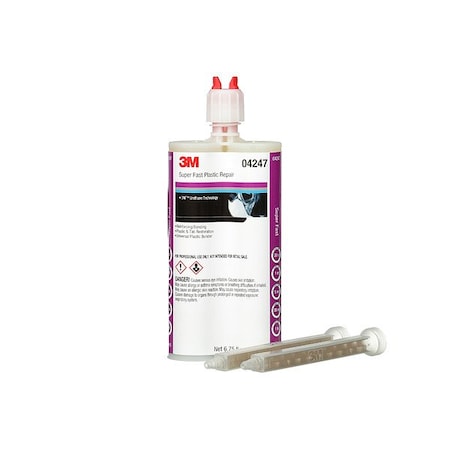 3M Instant Adhesive, 04247 Series, Black, 1 oz, Bottle, 1 hr Functional Cure 04247