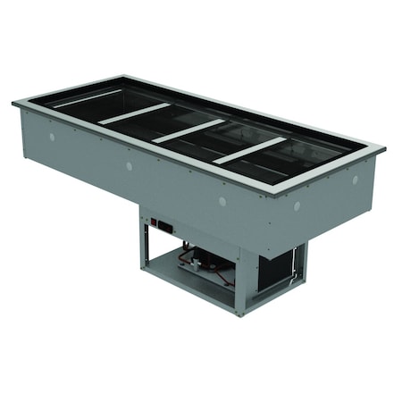 Advance Tabco Refrigerated Cold Pan Drop-in 25-1/2 in. x 59-1/8 in. cut out DIRCP-4