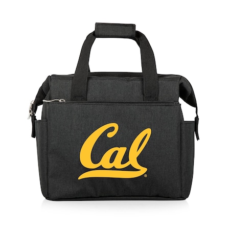Picnic Time Family Of Brands NCAA Cal Bears On The Go Lunch Bag Cooler - Soft Cooler Lunch Box, Black 510-00-179-074-0