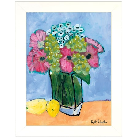 Homeroots Kitchen Table Series II White Framed Print Kitchen Wall Art 415376