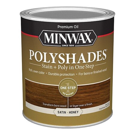 Minwax Wood Stain, 1 qt, Honey 613960444