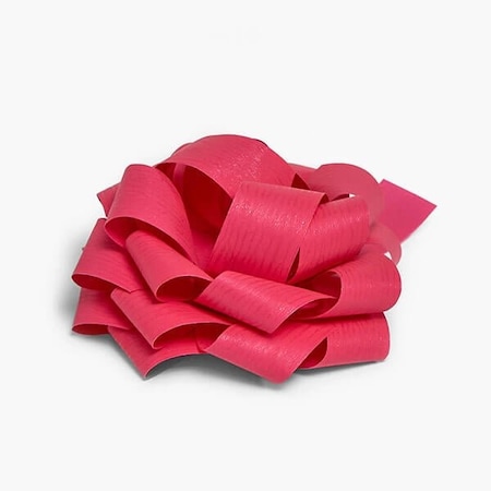 Nashville Wraps 3-1/2 Fuchsia Self Adhesive Textured Pom Gift Bows, 25PK 23TFU