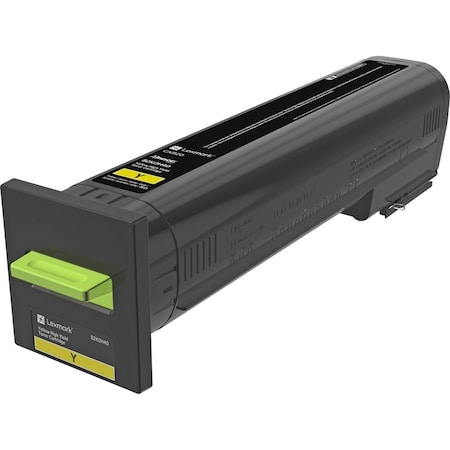 Lexmark Cx820 Yellow High Yield Toner Cartridge 82K0H40