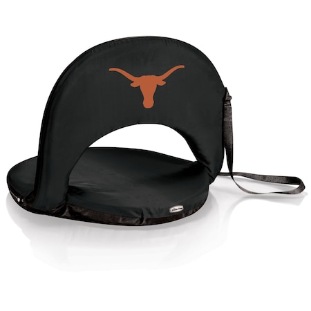 Picnic Time Family Of Brands NCAA Texas Longhorns Oniva Stadium Seat - Reclining Bleacher Seat with Back Support 626-00-179-194-1
