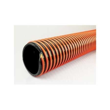 Jason Industrial 4 X 101 NBR/PVC FAB PETRO DROP, CORR WGW BLACK/ORANGE, SOLD IN 100 FOOT LENGTH INCREMENTS 3058-0400-100
