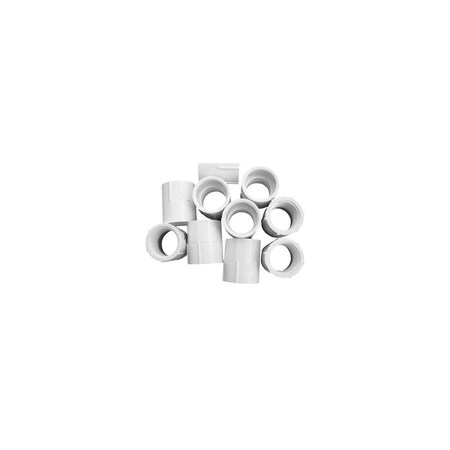 Charlotte Pipe And Foundry Schedule 40 PVC Pressure Pipe Adapter, 1-In, 10PK PVC 02101C 1000HA