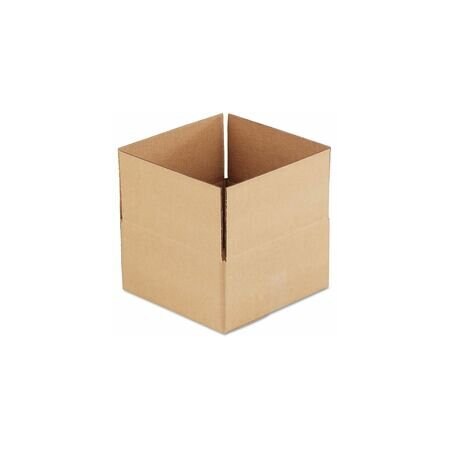 Universal FixedDepth Corrugated Shipping Boxes, RSC, 12 x 12 x 6, Brown Kraft, 25PK UFS12126