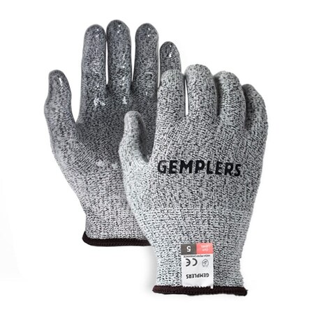Gemplers Cut-Resistant Gloves, Cut Level A5 , Silicone , M 1 PR 238040