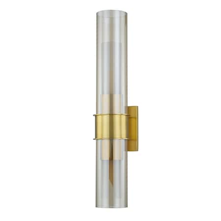 Corbett Lighting Granada 2 Light Wall Sconce in Vintage Polished Brass 505-02-VPB