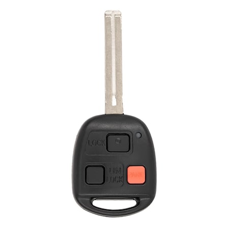 Aks Keys 1998 - 2000 Lexus LX470 Key Fob 3B FCC# HYQ1512V - 4C Chip - 89070-60080 - Long Blade RC-LEXUS-40C