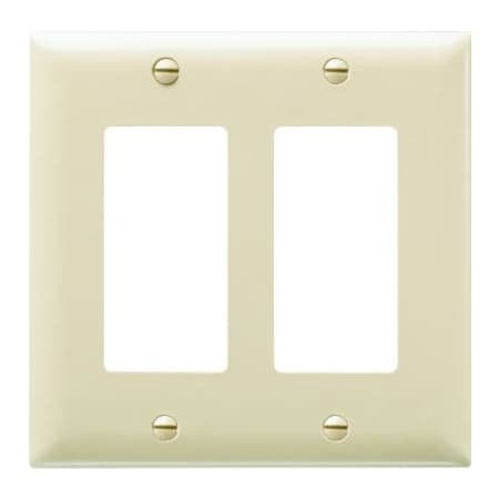 Pass & Seymour Ivy 2G Decor Wall Plate TP262ICC30