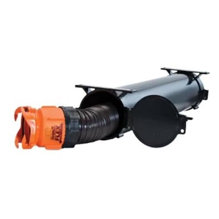 D&W 26 in. Sewer Hose Carrier Black 1207.1353