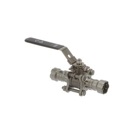 Viega Manual 2-Way Ball Valve, Press, 316 SS 86500