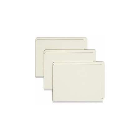 Smead Pressboard Folder, Gray/Green, 25PK 26200